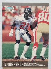 Deion Sanders 1991 Ultra #150 Atlanta Falcons