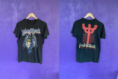 Band Tees Vintage 1990 Judas Priest painkiller tour tee