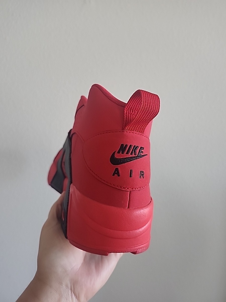 Vintage Nike Air Veer Mens 13 White University Red Strap Shoes Sneakers Size 13 - Nike Air Veer White University Red for sale online  main image 3