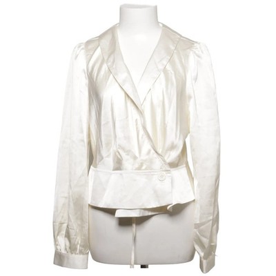 Emory Park, Wickelbluse, Größe: L, model: ima2367t, Beige, Polyester #DWQ