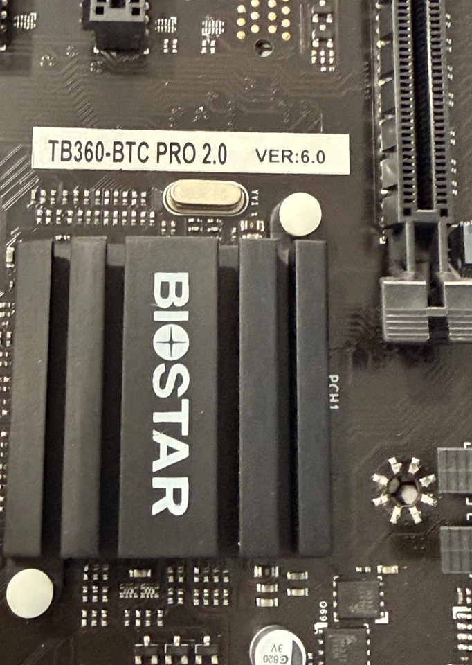 🔥🔥 BIOSTAR TB360-BTC PRO Motherboard-Version 6 - NEW GPU Ai Mining 🔥🔥 - Image 3 of 4
