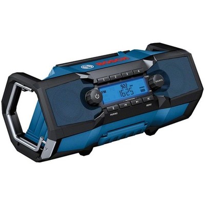Bosch Professional GPB 18V-2 C Akku-Radio Solo FM Bluetooth Aux Baustellenradio