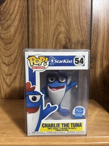 Funko Pop! Vinyl: Ad Icons Charlie the Tuna Funko (Exclusive) #54 W/ Protector