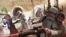 Star Wars tatooine imperial forces stormtrooper Custom Gaming Mat Desk 4462