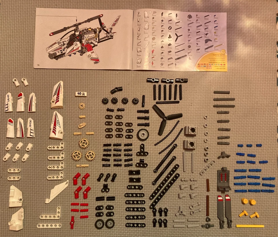 LEGO Technic 42057 Ultralight Helicopter, photo 2 of 5