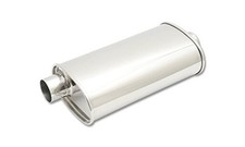 Vibrant Performance Vibrant 1107 Oval Stainless Steel Muffler