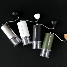 Manual Coffee Grinder | High-Nitrogen Steel Burrs • 0.6kg Precision Hand Grinder