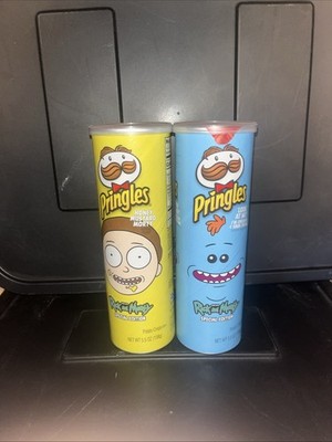 Pringles Rick and Morty Special Ed Sour Cream & Honey Mustard 5.5 Oz SEALED!