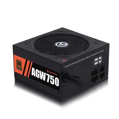 Power Supply 750W 80+ Bronze Certified PSU, Semi Modular, ATX Power Supply (A...
