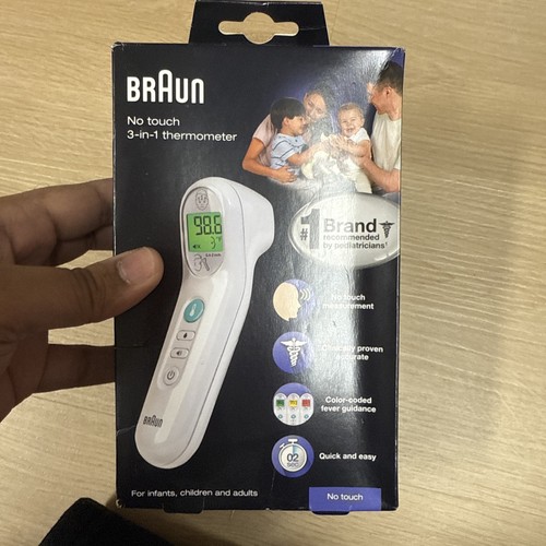 Braun BNT100US No Touch 3 in 1 Thermometer (NEW SEALED)(New born/Infant/Toddler) - Afbeelding 5 van 6