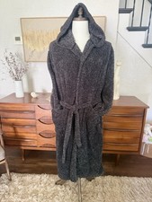 VTG HOODED London Fog Plush Fleece ROBE Sz XL-XXL Awesome EXCELLENT CONDITION!!!