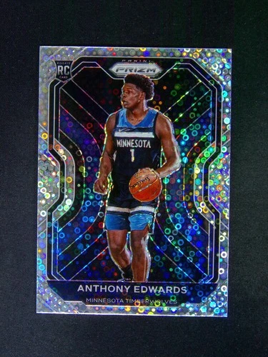 2020-21 Panini Prizm Anthony Edwards #258 RC Rookie Fast Break Variation