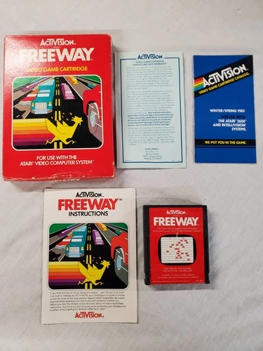 Freeway Atari 2600 Activision  Complete In Box CIB (B017)