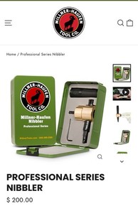 Millner Haufen Nibbler 14-Gauge Nibbler And Extra Nibbler And Cutter.
