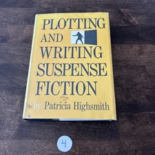 Plotting and writing suspense fiction by Patricia Highsmith HC/DJ ~VG 