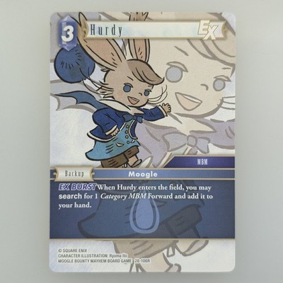 Final Fantasy TCG - Hurdy EX - 28-106R - Dreamlike Oceans | eBay