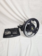 Saitek R100 Wired Racing Steering Wheel For Pc Pedals Saitek R100 Wired Racing Steering Wheel For Pc Pedals