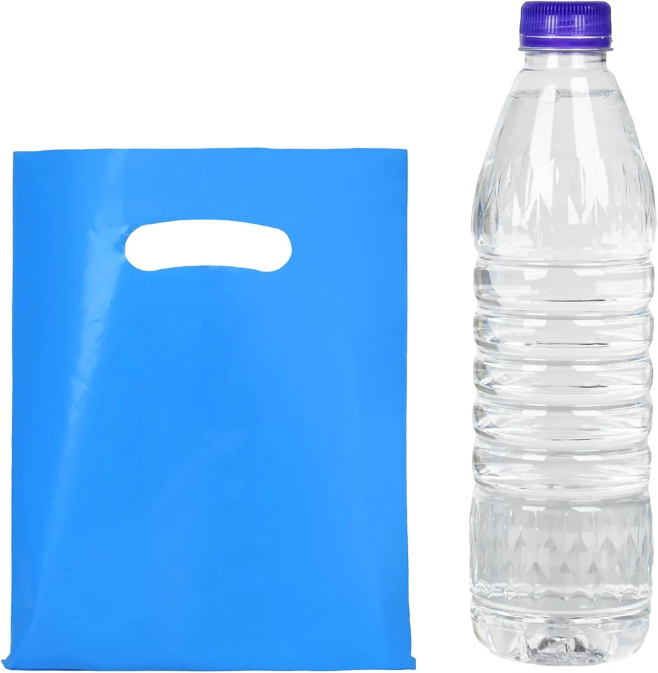 24 PIEZAS Bolsas de Regalo Pequeñas para Favor de Fiesta de Plástico, Bolsas de Regalos de 6"x8" para Niños, Candy Tr Foto 3 de 4