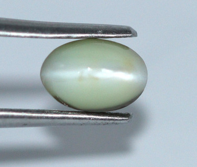 0,90 Ct Natürlicher Chrysoberyll Cat s Eye 5x4 mm Oval Cabochon Lose Edelstein