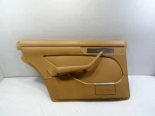 87 Mercedes W126 420SEL door panel, left rear, palomino, LWB