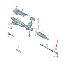 Rotule de direction Audi Q3