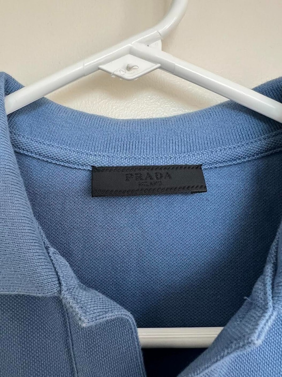 Prada polo shirt blue XS | eBay