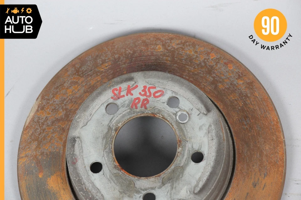 05-11 Juego de rotor de freno trasero izquierdo y derecho mercedes r171 slk350 slk280 OEM Foto 2 de 4
