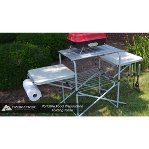 folding camping cooking table