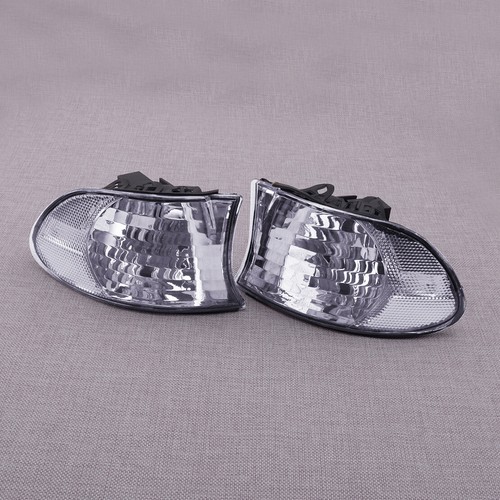 Side Marker Signal Blinker Corner Light Pair Set Fit For BMW E38 7