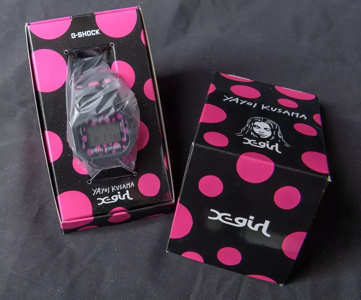 Yayoi Kusama Dw 5600Vt X Girl G Shock Casio Check Takashi Murakami Kyne Tomoichi