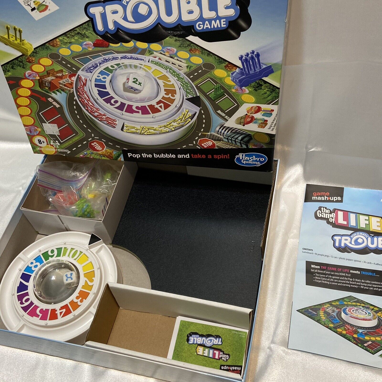  Game Mashups - The Game of Life Trouble Game