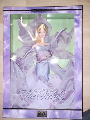Barbie Puppe The Orchid Flower in Fashion Collection 2000 Second in a Series