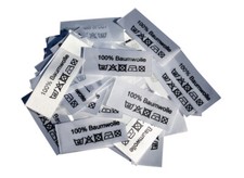 50 Textiletiketten 100% Baumwolle