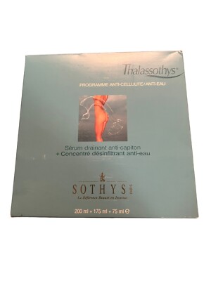Sothys Thalassothys Anti-Cellulite Program Box Set Body Contour + Anti-EAU Body