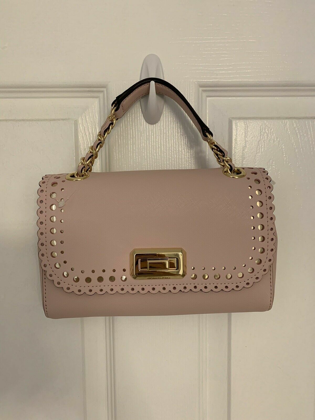 NWT Michael Kors Hannah Shoulder Crossbody Flap Purse Bag/ 298