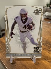 2023 Leaf Trinity Football Mega Box Keon Coleman XRC Rookie Card 🔥📈