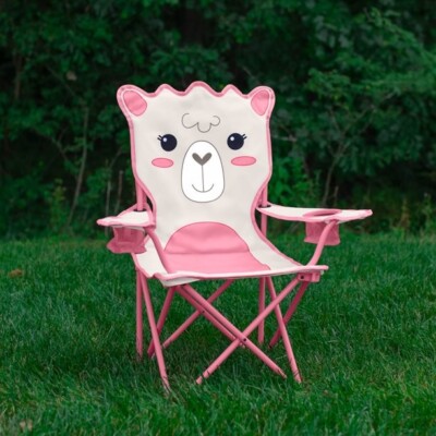 Firefly! Outdoor Gear Izzie the Llama Kid's Camping Chair - Pink
