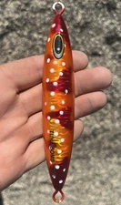 500g Heavy  Jig BLUEFIN TUNA Bomb JIGS - Red Crab Glow  Pacific Queen  Eddie