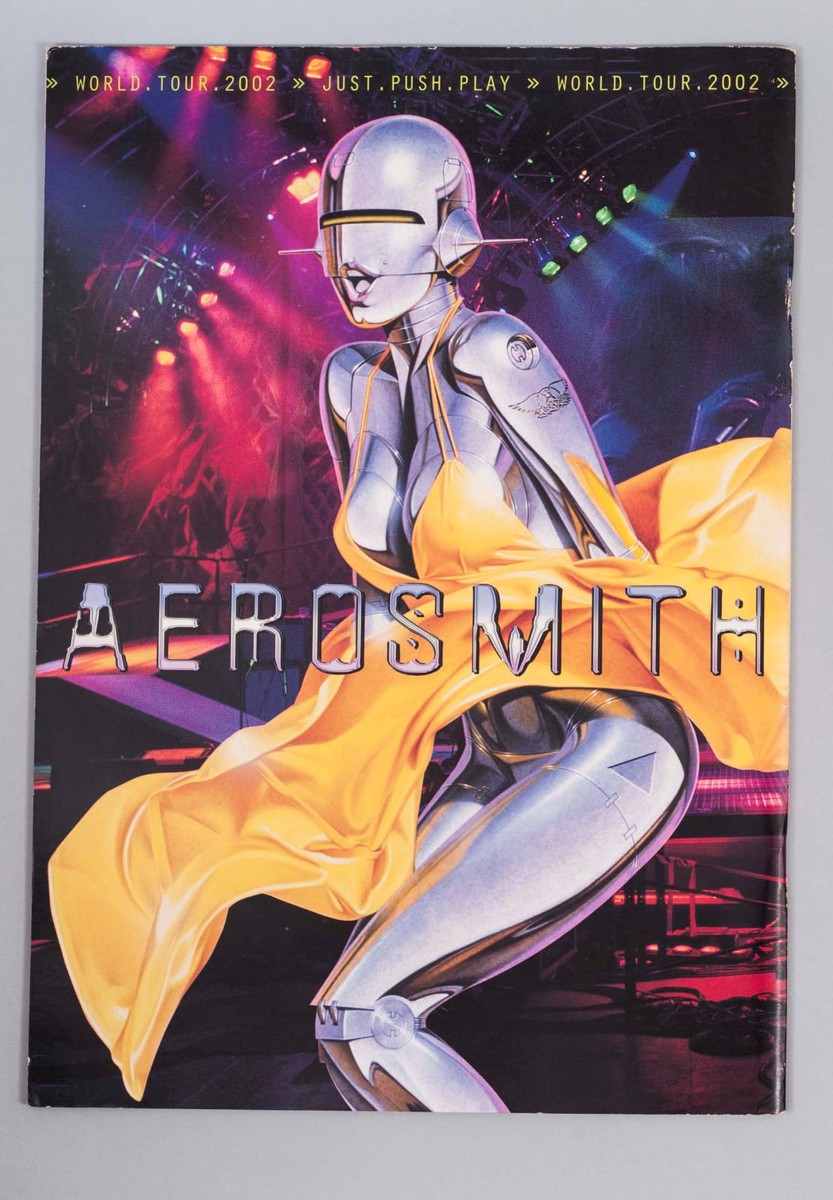 AEROSMITH 3 TOUR Program HOW'S IT HONKIN' JUST PUSH PLAY