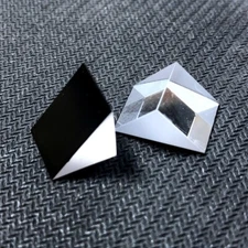 2 pieces of custom right Angle prism 10mm reflection prism optical experiment