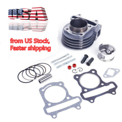 Big Bore Cylinder Rebulid Kit For GY6 50/60/80/100cc Engine 139QMB ATV Bike 50mm