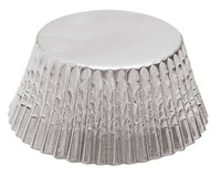 Fox Run 48 Silver Foil Mini Muffin Cups Cupcake Liners Birthday Holiday 4958 on sale Fox Run 48 Silver Foil Mini Muffin Cups Cupcake Liners Birthday Holiday 4958 on sale
