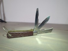 Vintage M. KLEIN & SONS 3 Blade Electrician Lineman Utility Knife MADE IN USA