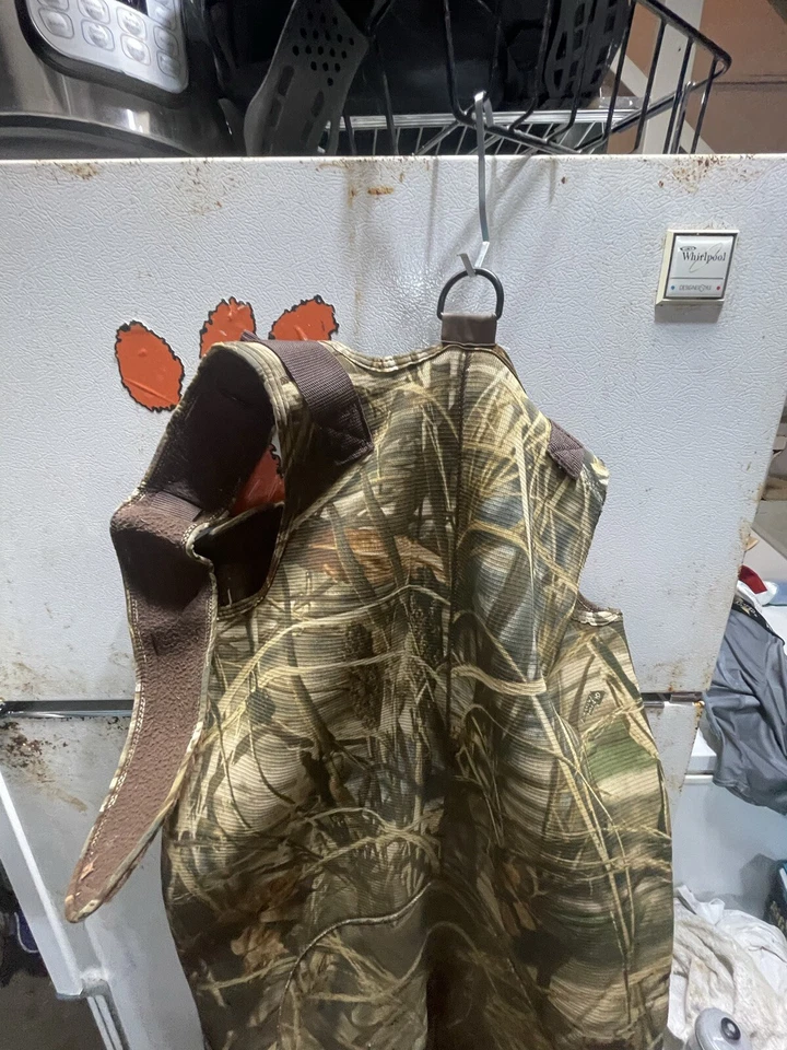 Hodgman Brighton Neoprene Waders #13560A Size 8 Reg Advantage Camo Overall Boots - Image 2 of 4