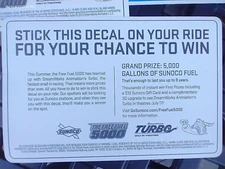 3 pcs VTG Ephemera SUNOCO BUMPER STICKERS  2013