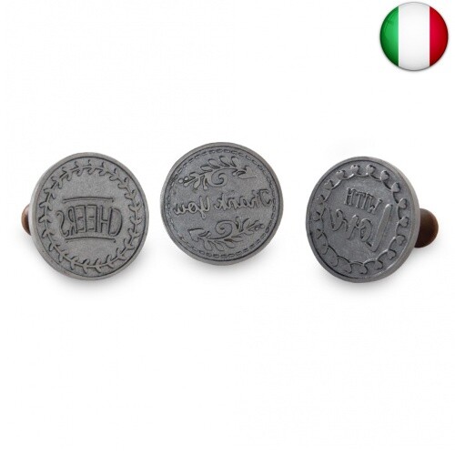 Nordic Ware Stampo Biscotti Greetings Heirloom, Unica