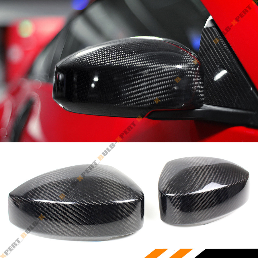 FOR 2003-2007 NISSAN 350Z Z33 REAL CARBON FIBER SIDE MIRROR COVERS