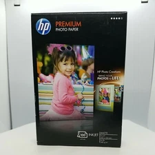HP Premium Photo Paper Matte Finish 4x6 100 count INKJET Printers Q6563A