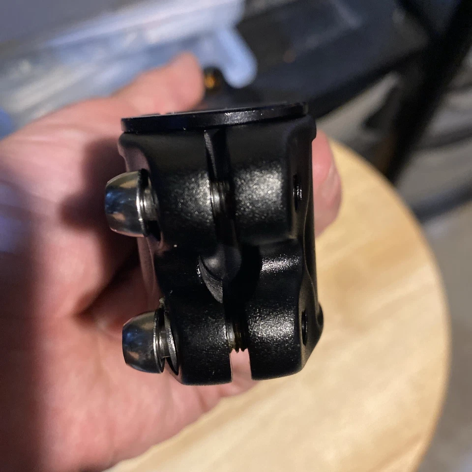 Easton EA50 Road stem 6deg 1" and 1.125" steerer 130mm x 26.0 -6deg rise New - Image 4 of 4