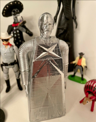 Logan's Run Box The Robot 3d-Printed  UNPAINTED
